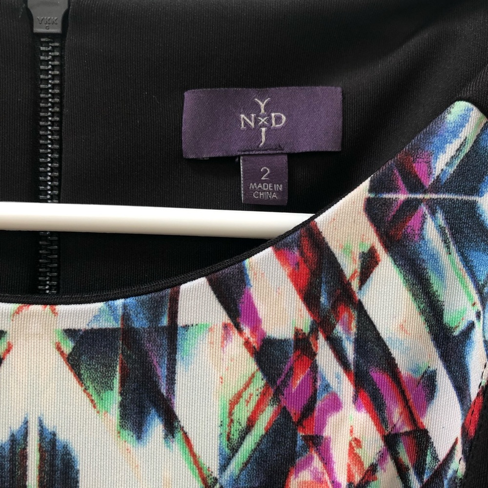 Like New Colorblock Dress NY Boutique Small 2/4 - Picture 3 of 3